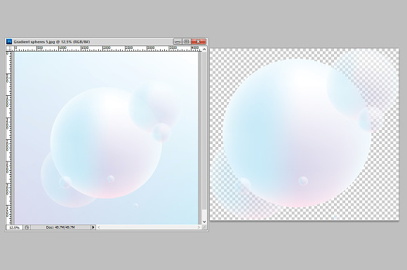 Gradient Spheres in Textures - product preview 2