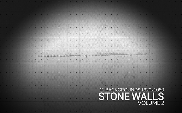 12 Stone Walls Grunge Backgrounds in Textures - product preview 2