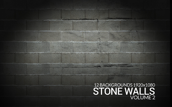 12 Stone Walls Grunge Backgrounds in Textures - product preview 10