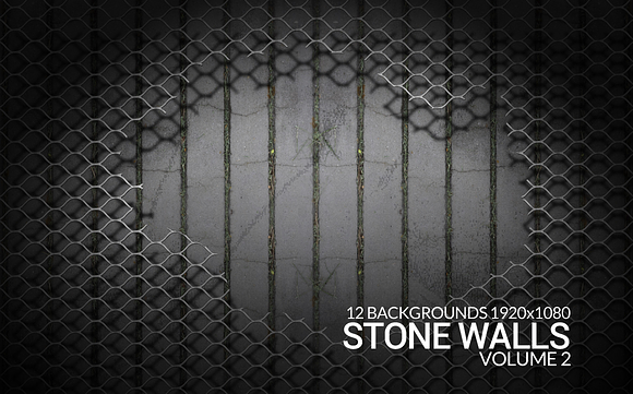12 Stone Walls Grunge Backgrounds in Textures - product preview 11