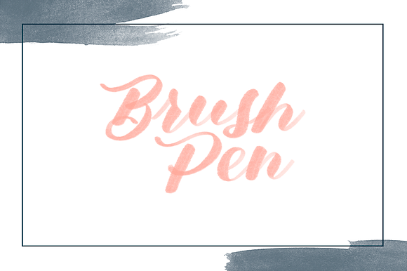 Brush Lettering Procreate Brush Pack in Photoshop Brushes - product preview 3