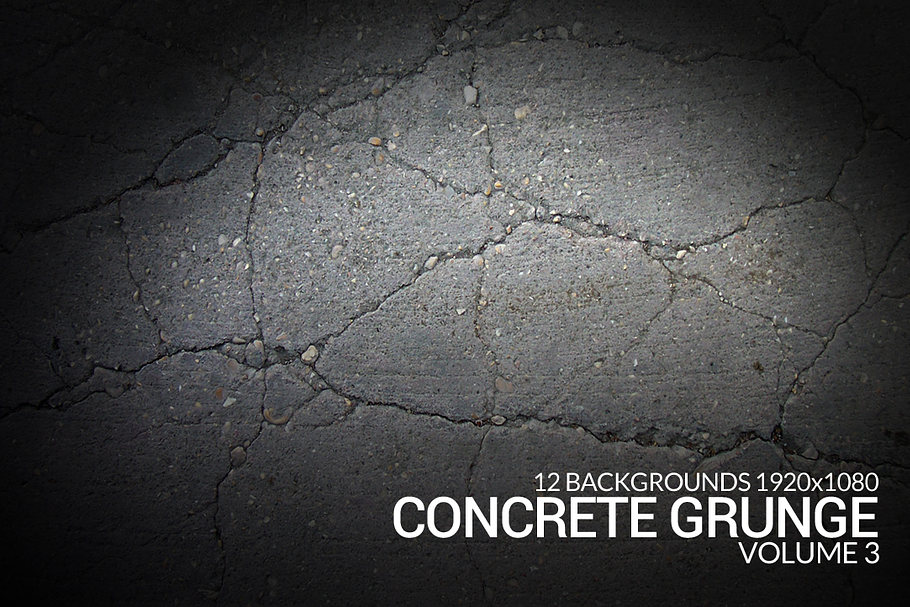 12 Concrete Grunge Backgrounds in Textures - product preview 8