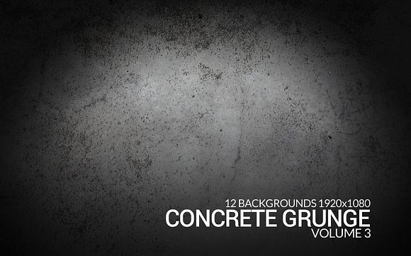 12 Concrete Grunge Backgrounds in Textures - product preview 9