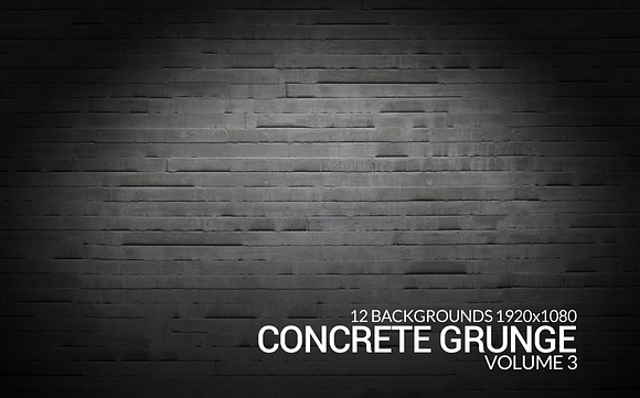 12 Concrete Grunge Backgrounds in Textures - product preview 10