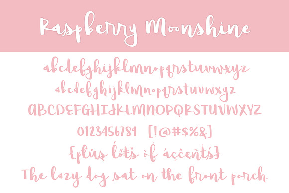 Raspberry Moonshine in Script Fonts - product preview 2