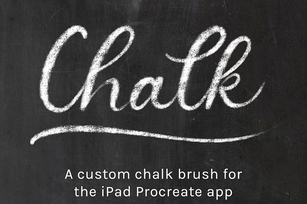 Procreate Chalk Brush