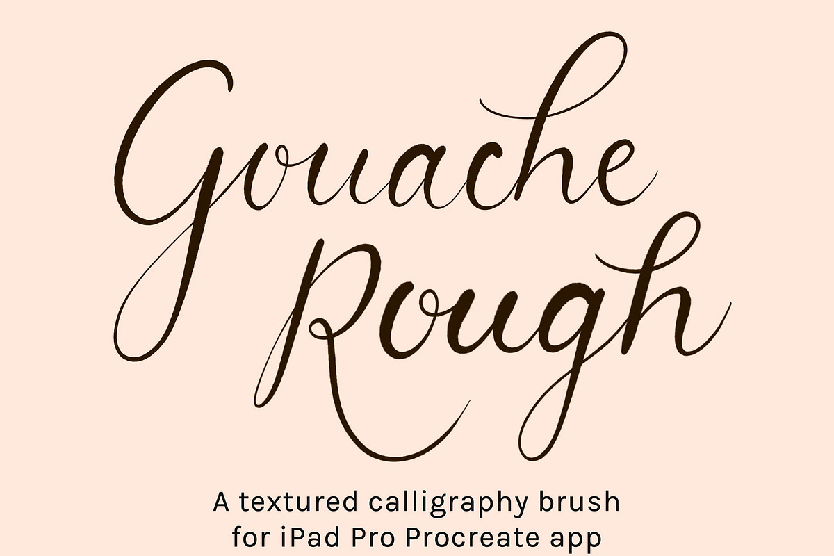 Procreate Brush | Gouache Rough in Photoshop Brushes - product preview 8