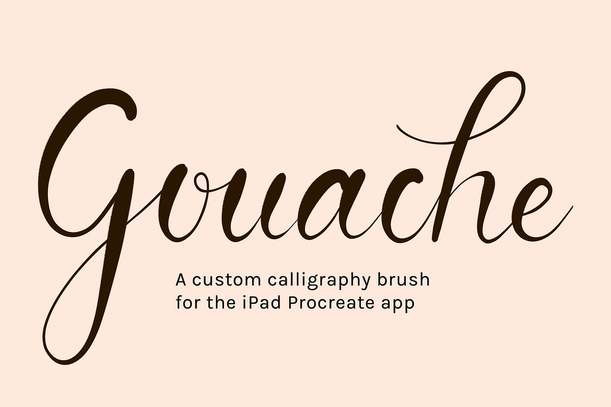 Procreate Brush | Gouache Smooth in Photoshop Brushes - product preview 8