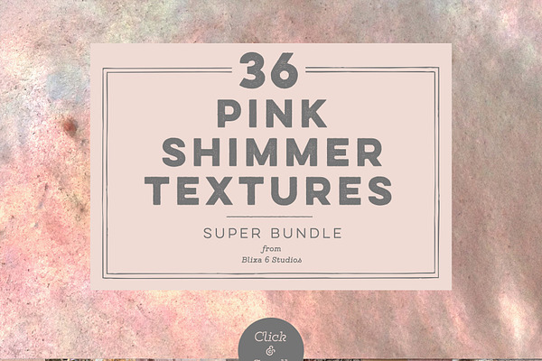 36 Pink Shimmer Textures