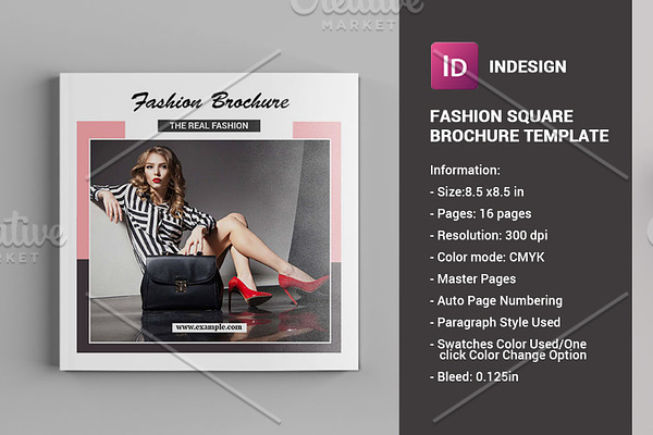 Square Fashion Brochure - V779
