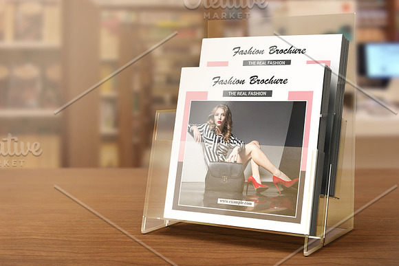 Square Fashion Brochure - V779 in Brochure Templates - product preview 10