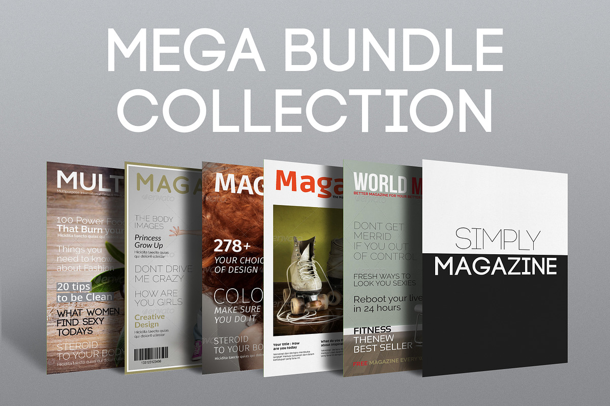 (Special 80% off)Big Bundle Magazine in Magazine Templates - product preview 8