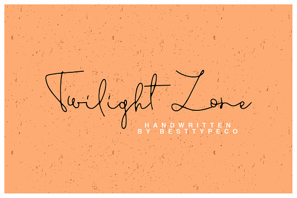 TwilightZone in Script Fonts - product preview 5