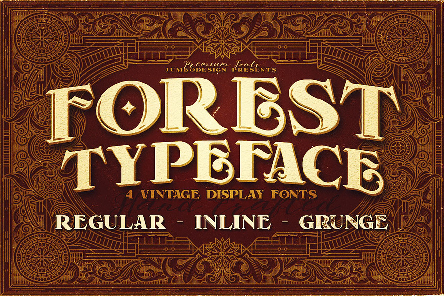 Forest - Display Font in Display Fonts - product preview 8