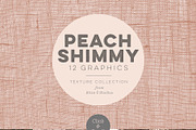 Peach Shimmy Digital Textures