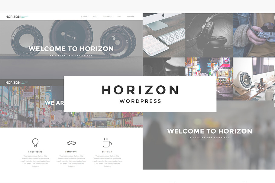 Horizon - Responsive WordPress Theme in WordPress Portfolio Themes - product preview 8