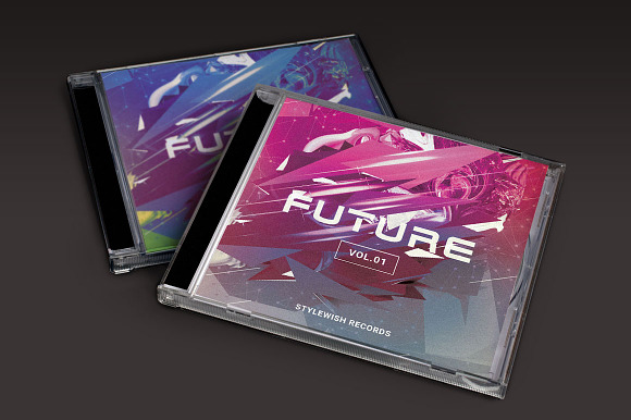 Future CD Cover Artwork in Templates - product preview 4