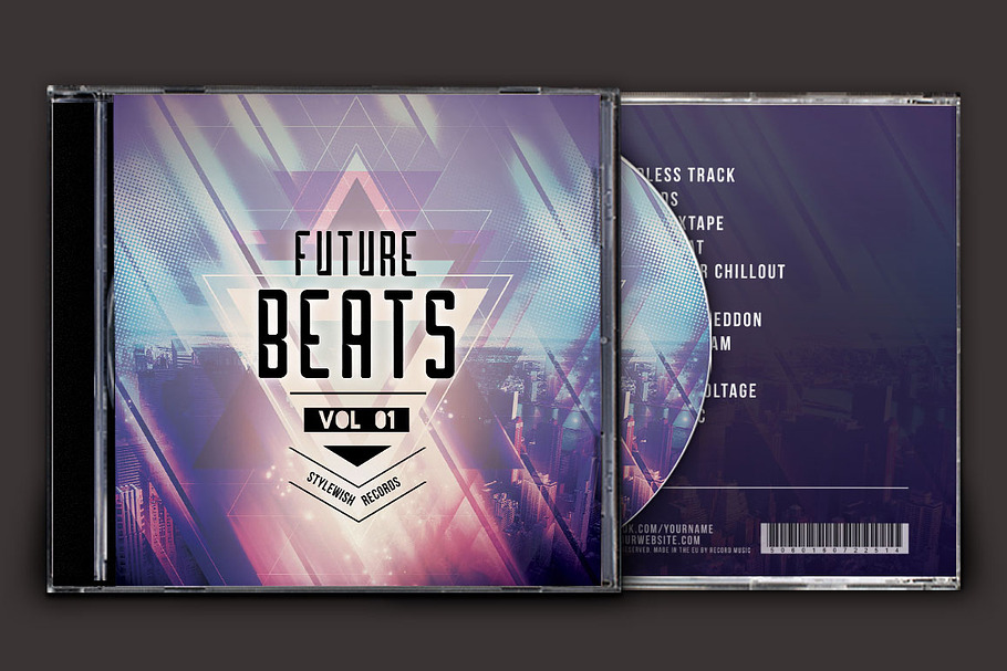 Future Beats CD Cover Artwork in Templates - product preview 8