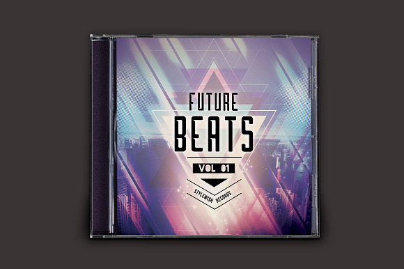Future Beats CD Cover Artwork in Templates - product preview 1