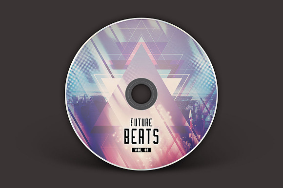 Future Beats CD Cover Artwork in Templates - product preview 2
