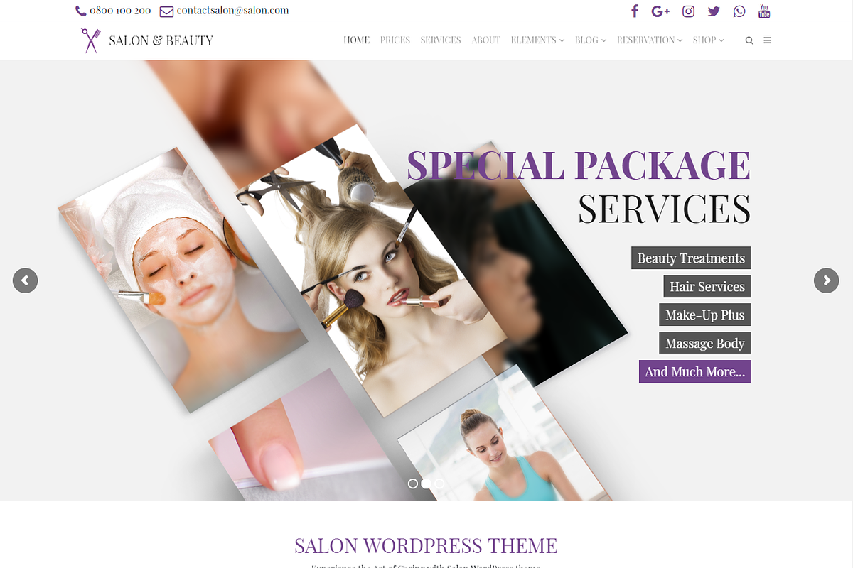 Salon - Beauty WordPress Theme in WordPress Business Themes - product preview 8