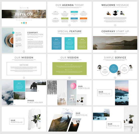 PHYLOX Maximal POWERPOINT Template in PowerPoint Templates - product preview 1