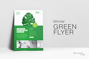 Green Flyer with Retro Leaf