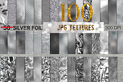 100 Silver JPG Textures