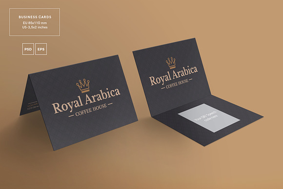Business Cards | Coffeehouse in Business Card Templates - product preview 1