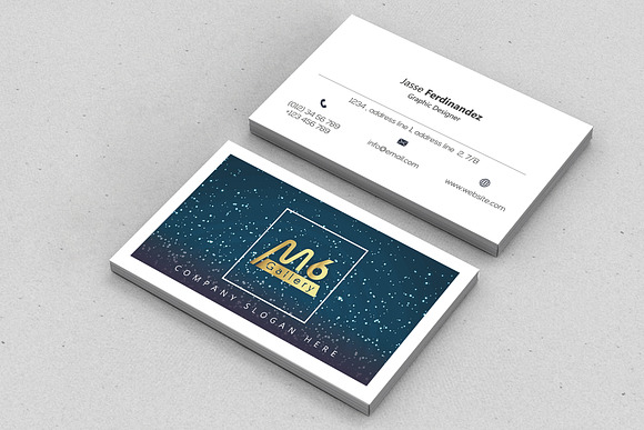 Unique 50 Business Card Bundle in Business Card Templates - product preview 1