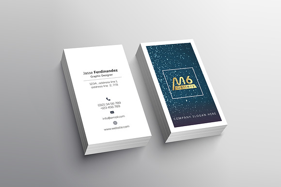 Unique 50 Business Card Bundle in Business Card Templates - product preview 2