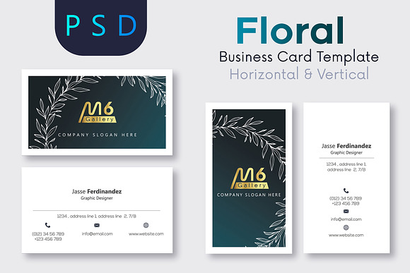 Unique 50 Business Card Bundle in Business Card Templates - product preview 12