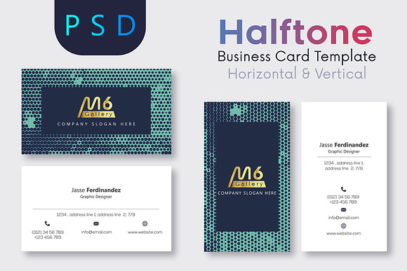 Unique 50 Business Card Bundle in Business Card Templates - product preview 15