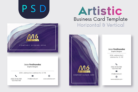 Unique 50 Business Card Bundle in Business Card Templates - product preview 18