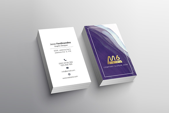 Unique 50 Business Card Bundle in Business Card Templates - product preview 20