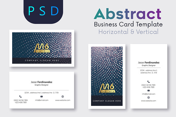 Unique 50 Business Card Bundle in Business Card Templates - product preview 21