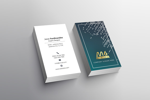 Unique 50 Business Card Bundle in Business Card Templates - product preview 26