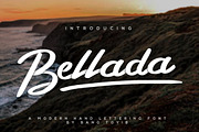 Bellada Script Font + Extras