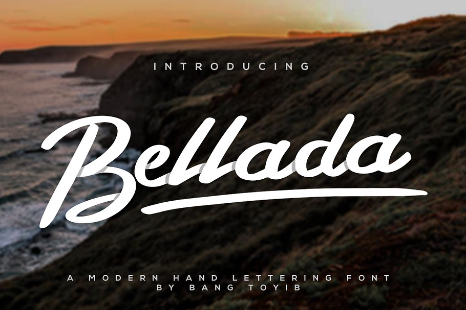 Bellada Script Font + Extras in Script Fonts - product preview 8