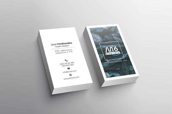 Unique 50 Business Card Bundle in Business Card Templates - product preview 32