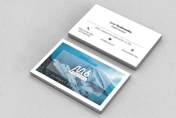 Unique 50 Business Card Bundle in Business Card Templates - product preview 67