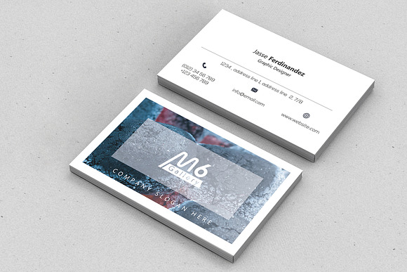Unique 50 Business Card Bundle in Business Card Templates - product preview 70