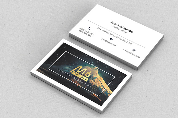 Unique 50 Business Card Bundle in Business Card Templates - product preview 76