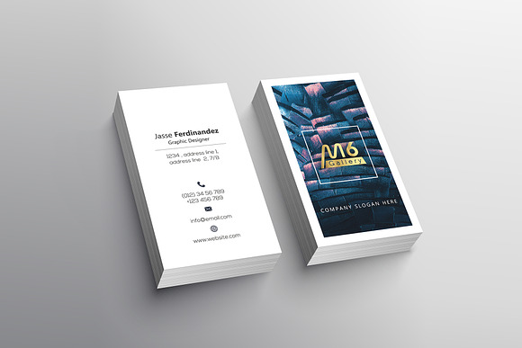 Unique 50 Business Card Bundle in Business Card Templates - product preview 83