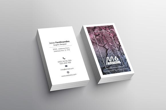 Unique 50 Business Card Bundle in Business Card Templates - product preview 95