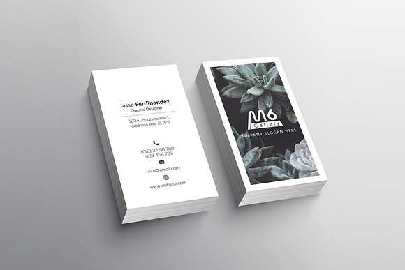 Unique 50 Business Card Bundle in Business Card Templates - product preview 110