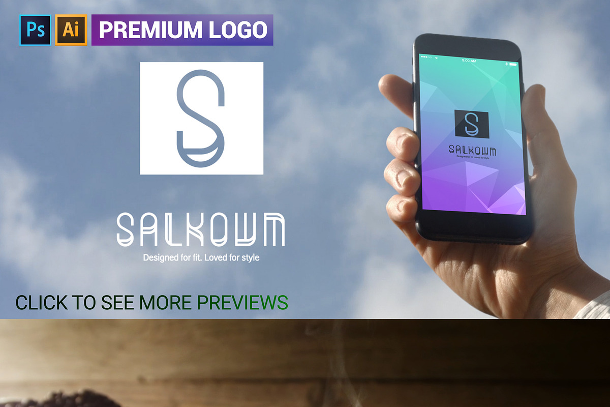 S Letter Logo in Logo Templates - product preview 8