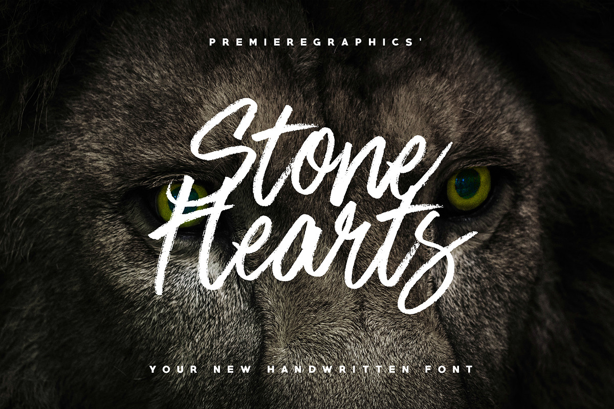 Stone Hearts Font in Twitter Fonts - product preview 8