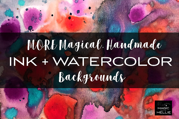 MORE Magical Handmade Ink+Watercolor in Textures - product preview 1