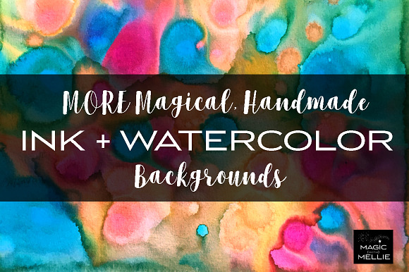 MORE Magical Handmade Ink+Watercolor in Textures - product preview 3